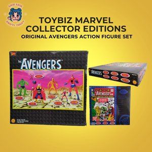 Toybiz Marvel Collector Editions Original Avengers Action Figure Set
